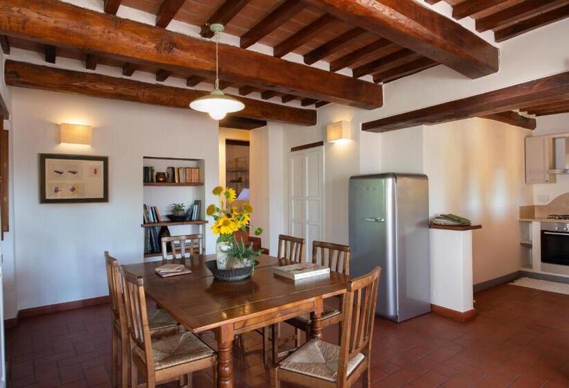 آپارتمان 1 خوابه با تراس, La Fattoria Del Rio Di Sopra   Agriturismo Baldeschi