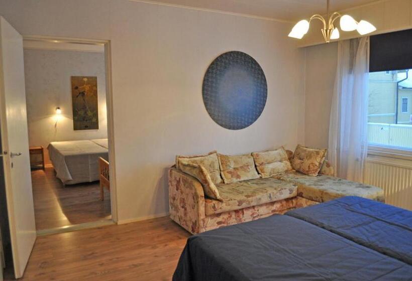 اتاق استاندارد با سرویس بهداشتی مشترک, Apartment Hotel Kuukkarin Kortteeri