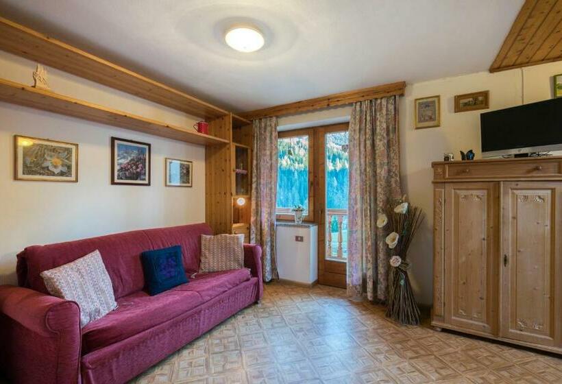 آپارتمان 1 خوابه, Agritur Ciasa Dò Parè