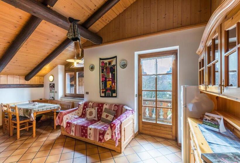 آپارتمان 2 خوابه, Agritur Ciasa Dò Parè