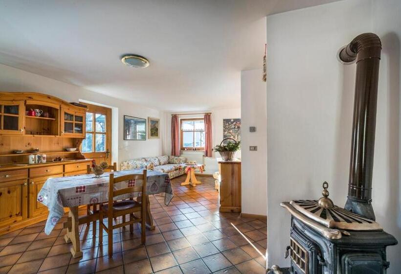 آپارتمان 3 خوابه, Agritur Ciasa Dò Parè