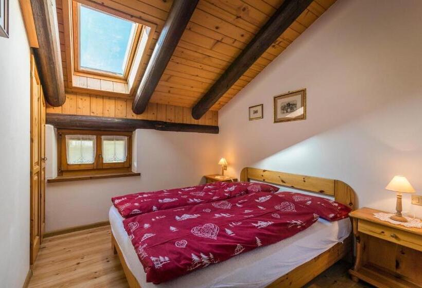 آپارتمان 3 خوابه, Agritur Ciasa Dò Parè