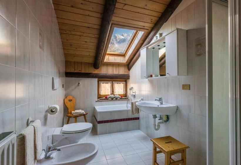 آپارتمان 3 خوابه, Agritur Ciasa Dò Parè