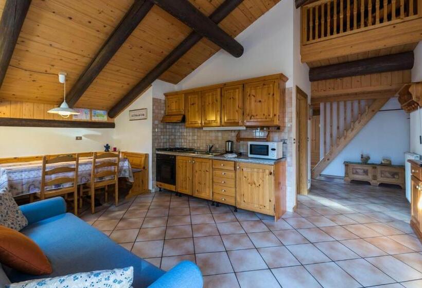 آپارتمان 3 خوابه, Agritur Ciasa Dò Parè
