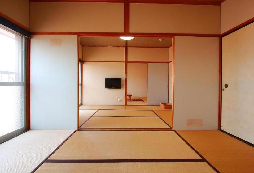 اتاق خانوادگی با سرویس بهداشتی مشترک, Family Ryokan Kawakyu With Showa Retro, Private Hot Spring