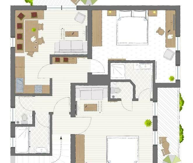 1 Bedroom Penthouse Apartment, Gästehaus Toferer