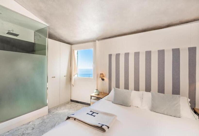 اتاق کلاسیک با چشم‌انداز دریا, La Torretta Lodge