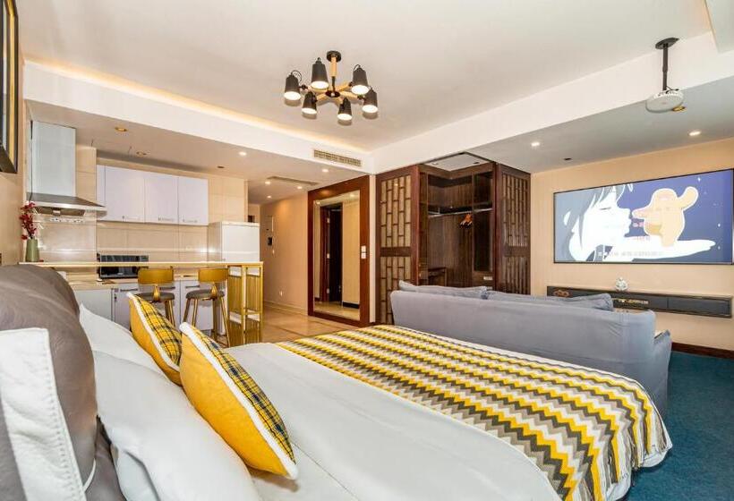 استودیو استاندارد با تراس, The Palace Service Apartment Beijing