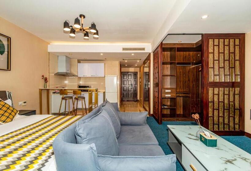 استودیو استاندارد با تراس, The Palace Service Apartment Beijing