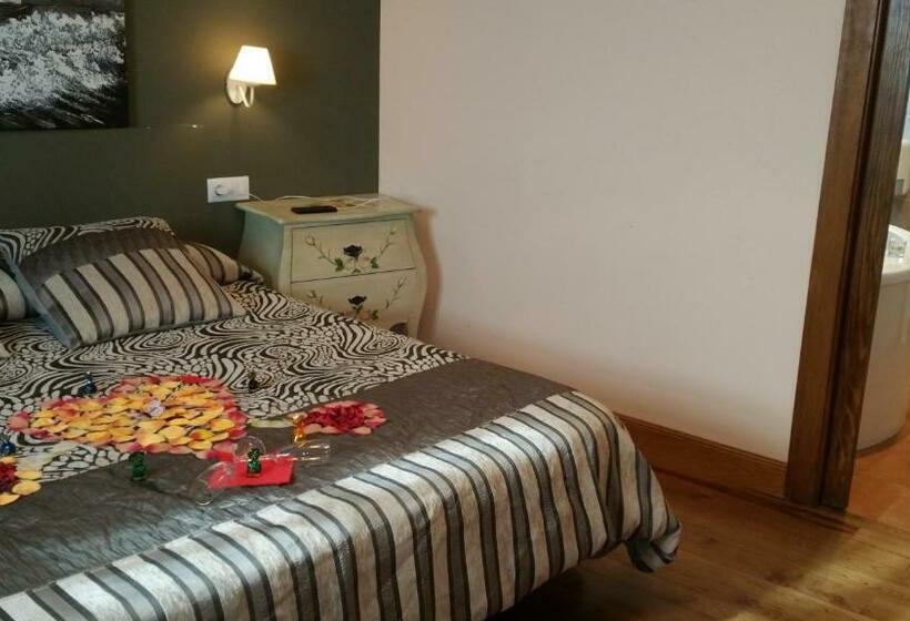 اتاق استاندارد با وان آب گرم, Trisileja En Posada La Busta