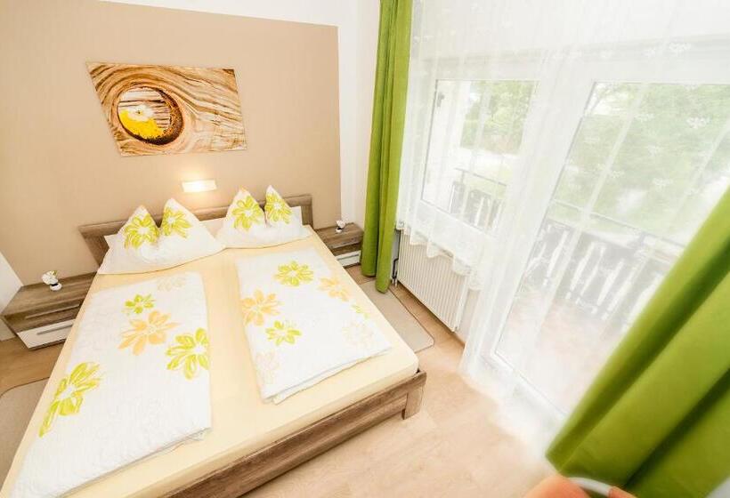 اتاق استاندارد با بالکن, Gästehaus Genf