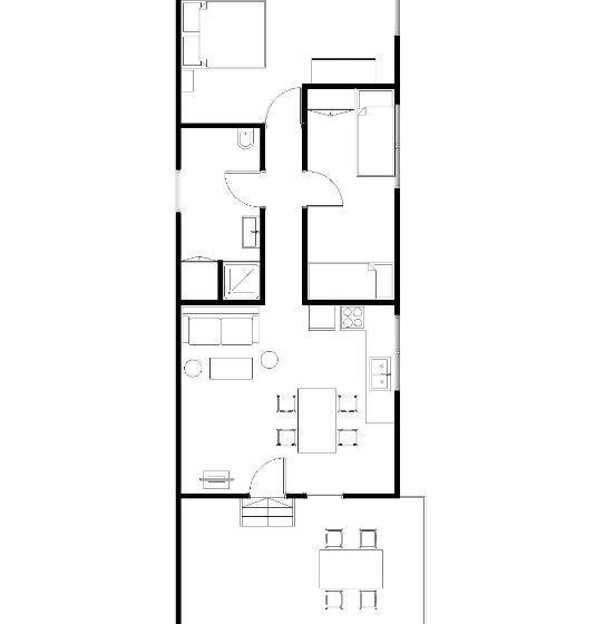 آپارتمان لوکس 2 خوابه, Apartman Diófa
