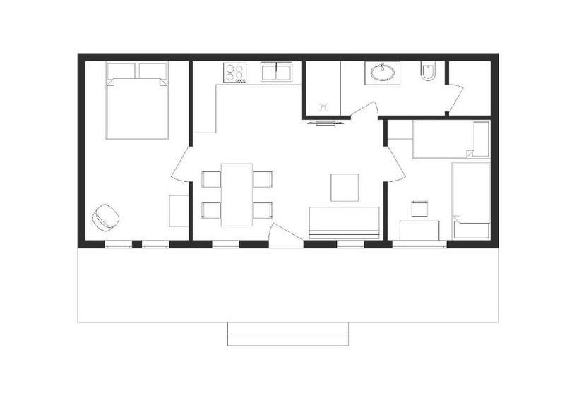 آپارتمان سوپریور 2 خوابه, Apartman Diófa