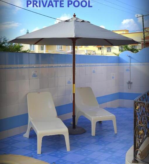 آپارتمان 1 خوابه با چشم‌انداز استخر, Niv Villa