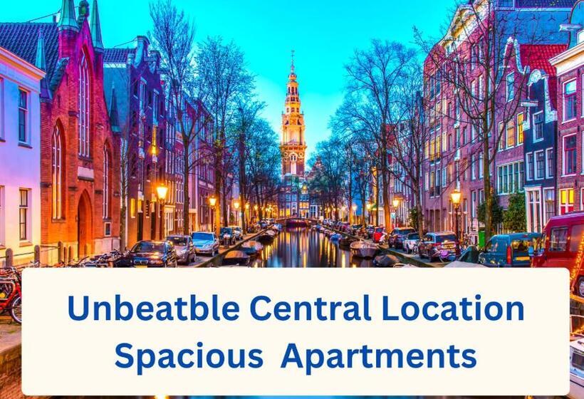 آپارتمان 3 خوابه, The Amsterdam Hotel Apartment In The Center