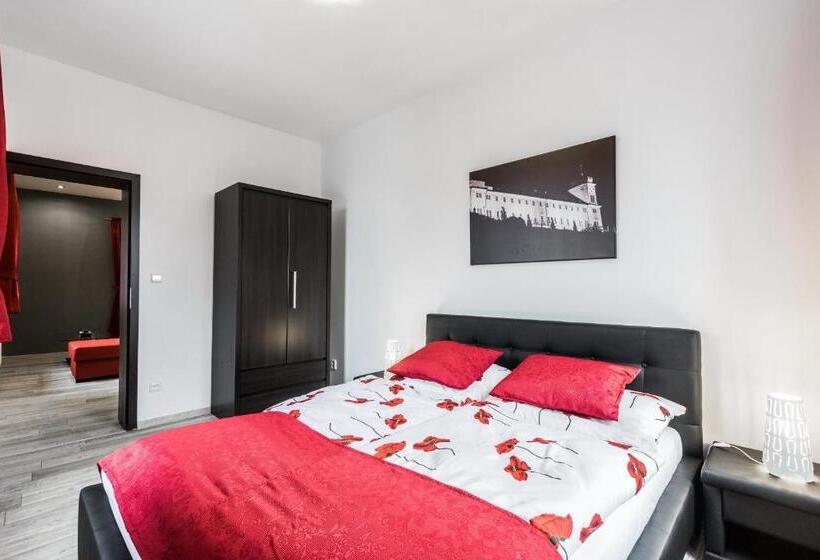 Suite with Terrace, Apartments Benešova 6