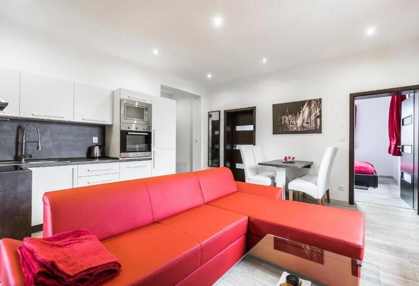 Suite with Terrace, Apartments Benešova 6