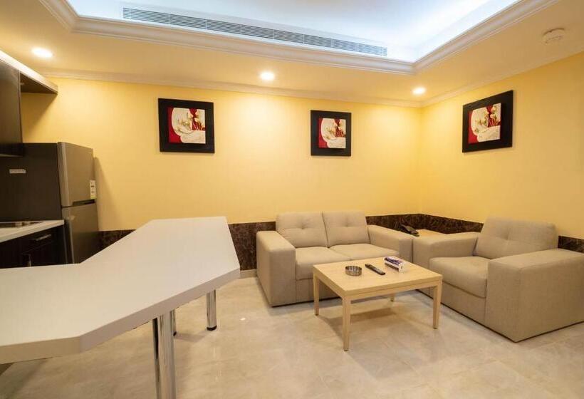 آپارتمان لوکس 1 خوابه, Dar Al Masarat Served Apartments