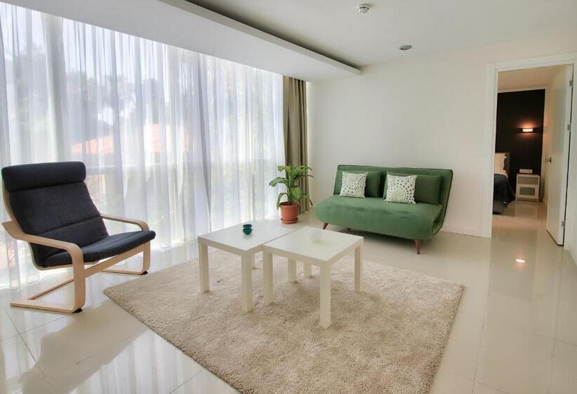 آپارتمان 1 خوابه با چشم‌انداز باغ, Arkk Homes
