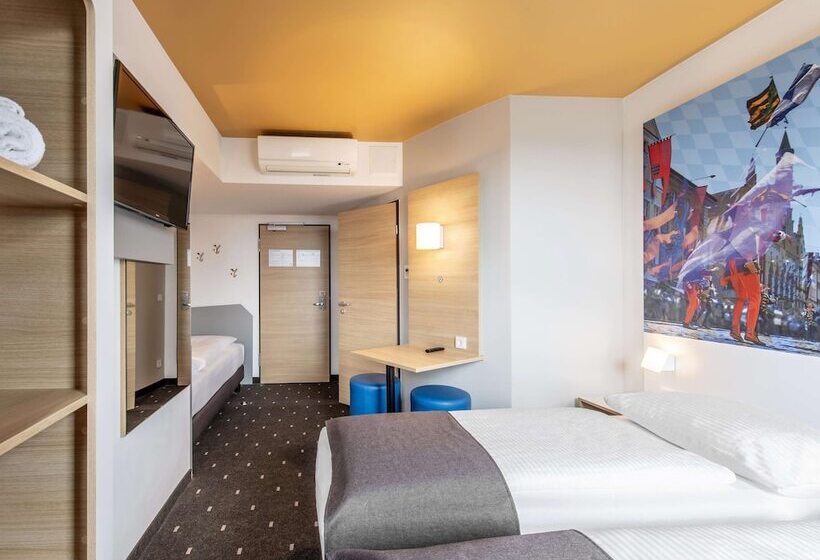 اتاق استاندارد سه نفره, B&b Hotel Landshut