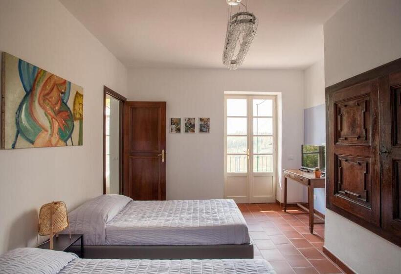 اتاق استاندارد با چشم‌انداز باغ, America Nei Boschi B&b