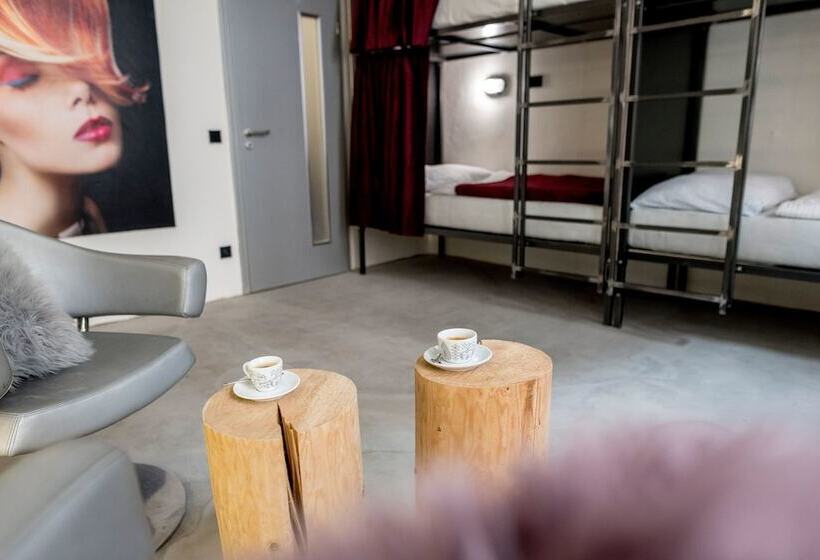 Bed in Shared Room with Shared Bathroom, Wake Up Wellness Hostel