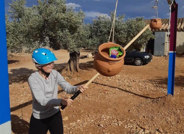 اتاق استاندارد چهار تخته, Hostal La Panavera