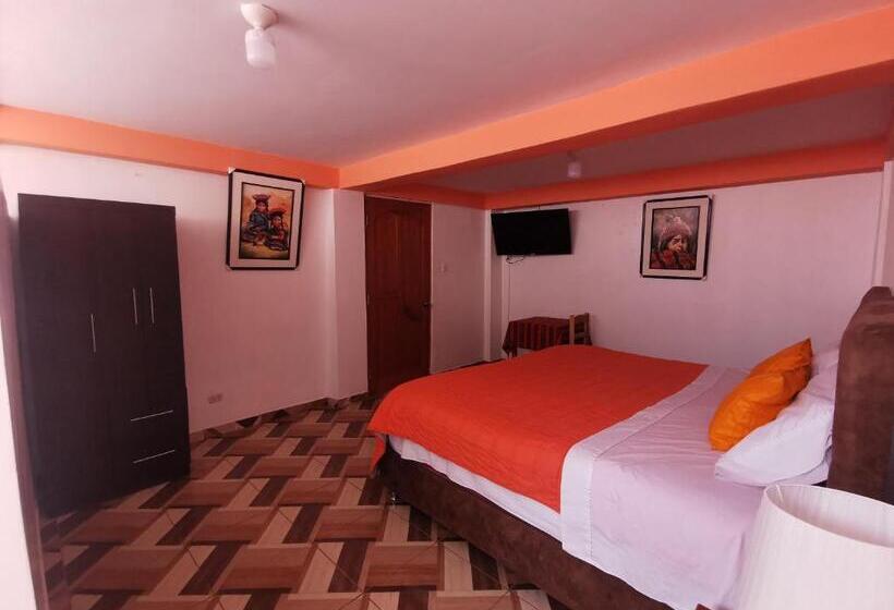 带大床的标准间, Hostal Apu Qhawarina