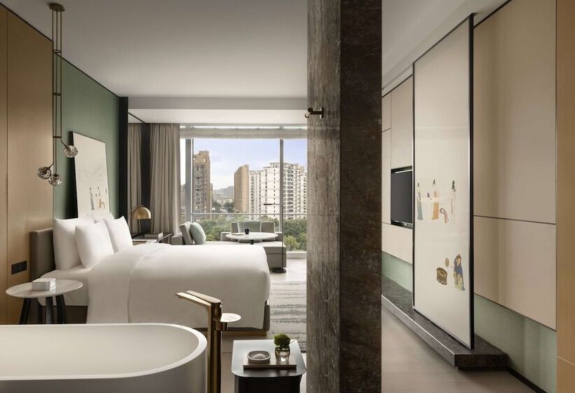 اتاق استاندارد با تخت دوبل و چشم‌انداز, Kempinski  Hangzhou