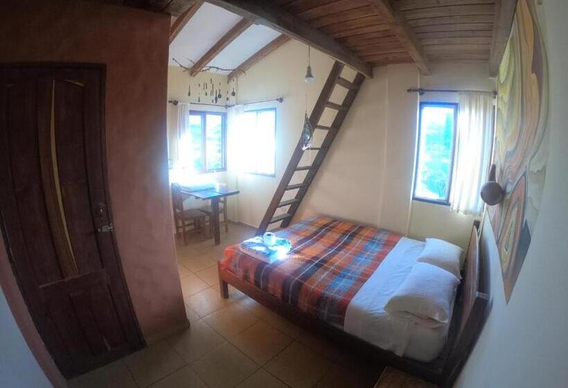 اتاق استاندارد با چشم‌انداز کوهستان, Andoriña Hostal   Bed & Breakfast