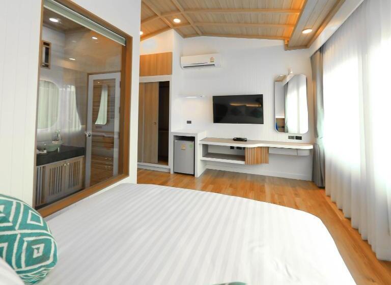 اتاق لوکس با تخت بزرگ, Kundala Beach Resort Hua Hin