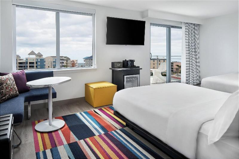 اتاق استاندارد با تخت دو نفره بزرگ, Aloft Ocean City