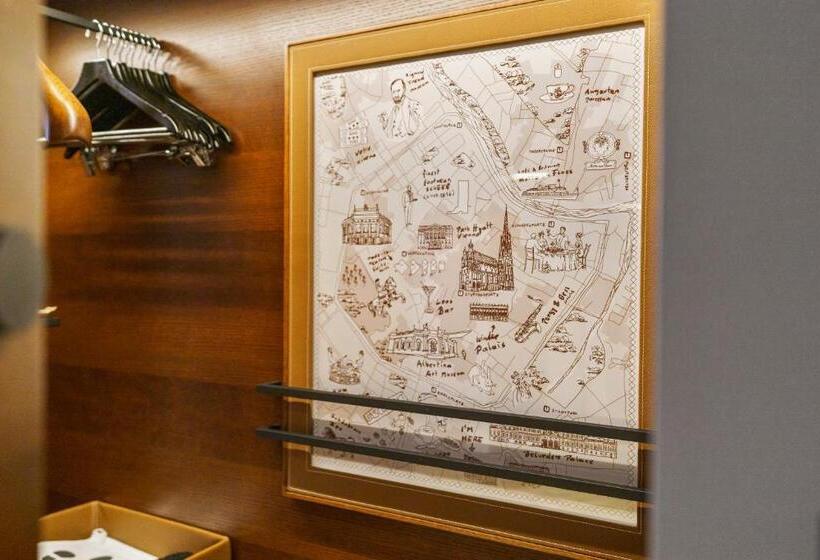 اتاق لوکس با تخت بزرگ, Andaz Vienna Am Belvedere, By Hyatt