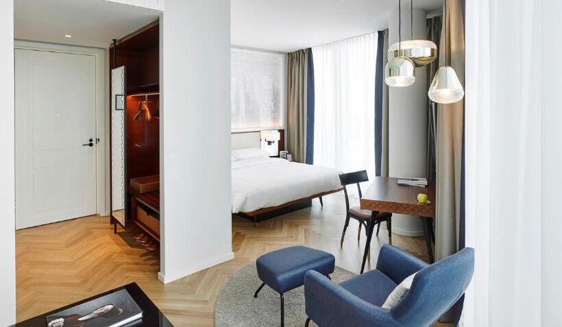 اتاق لوکس با تخت بزرگ, Andaz Vienna Am Belvedere, By Hyatt