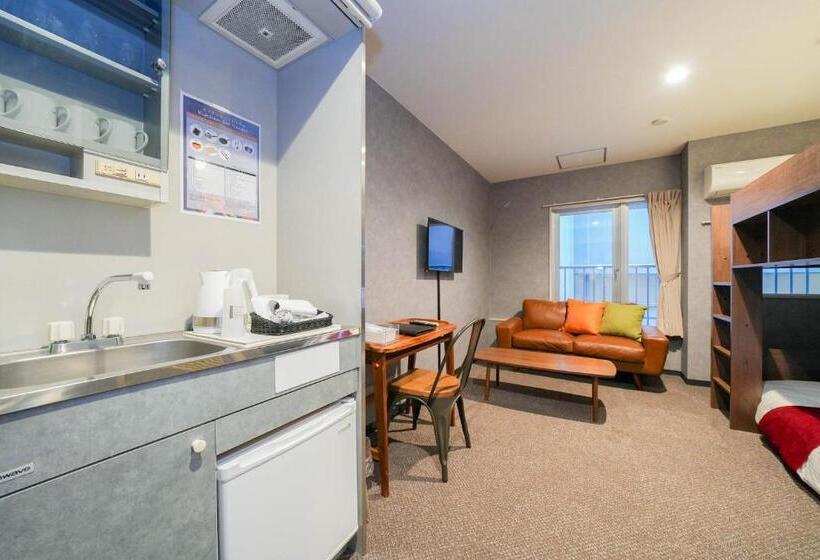 اتاق لوکس خانوادگی, Residence Hotel Stripe Sapporo
