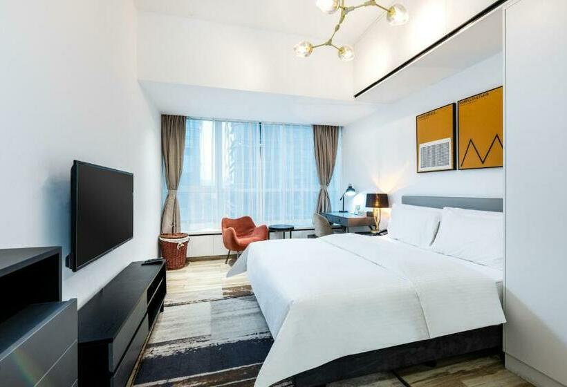 اتاق استاندارد, 深圳金中环服务公寓 深业上城店 Golden Central Serviced Residence Shenzhen Upperhills