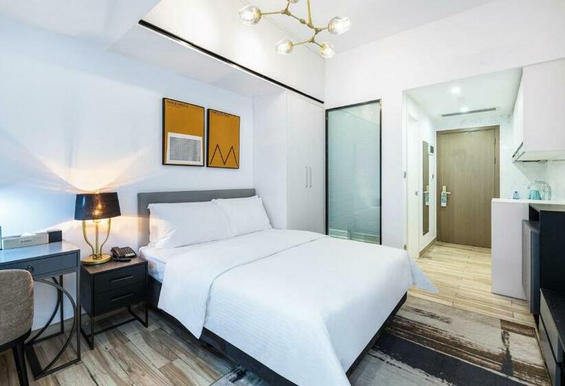 اتاق استاندارد, 深圳金中环服务公寓 深业上城店 Golden Central Serviced Residence Shenzhen Upperhills