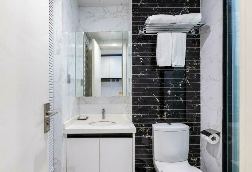 اتاق استاندارد, 深圳金中环服务公寓 深业上城店 Golden Central Serviced Residence Shenzhen Upperhills