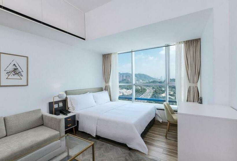 اتاق لوکس, 深圳金中环服务公寓 深业上城店 Golden Central Serviced Residence Shenzhen Upperhills