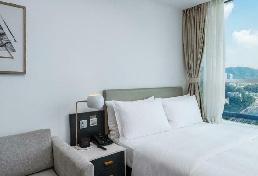 اتاق لوکس, 深圳金中环服务公寓 深业上城店 Golden Central Serviced Residence Shenzhen Upperhills
