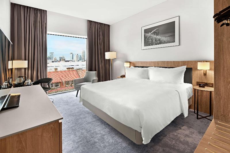 اتاق استاندارد با تخت بزرگ, Hilton Garden Inn Vilnius City Centre