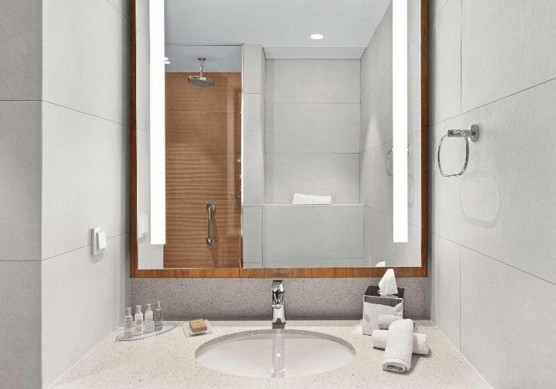 اتاق استاندارد با تخت بزرگ, Hilton Garden Inn Vilnius City Centre