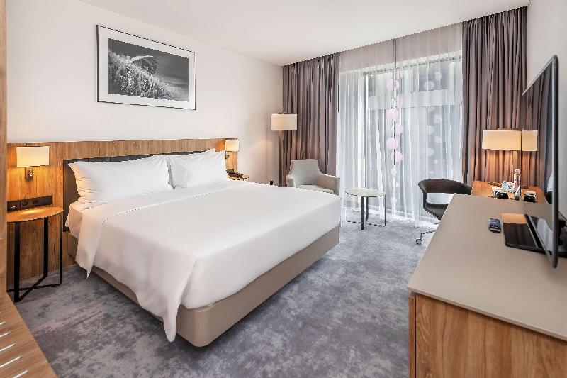 اتاق استاندارد با تخت بزرگ, Hilton Garden Inn Vilnius City Centre