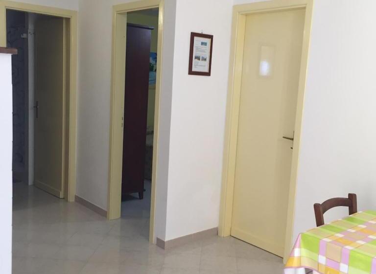 آپارتمان 2 خوابه, Residence Punta Sottile Lampedusa 150 Mt Dalla Spiaggia Cala Francese
