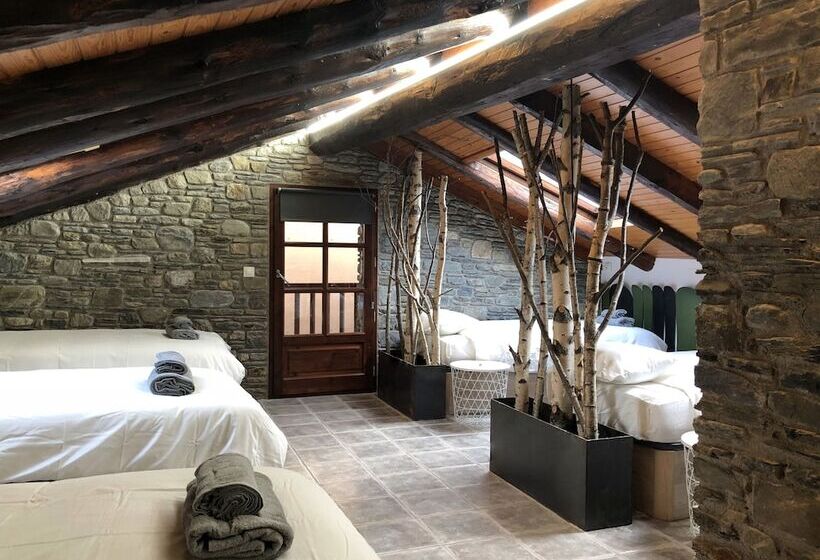 تختخواب در اتاق مشترک, Secret Spot Hostel