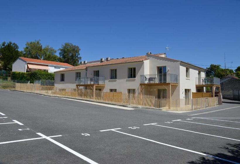 آپارتمان 1 خوابه با تراس, Le Clos Des Thermes De Jonzac