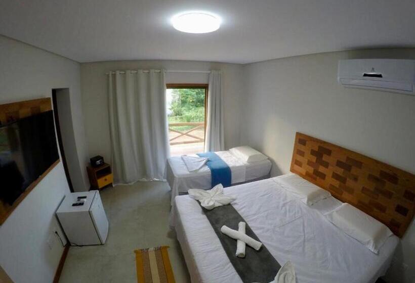 اتاق استاندارد سه نفره, Pousada Villa Dos Sonhos