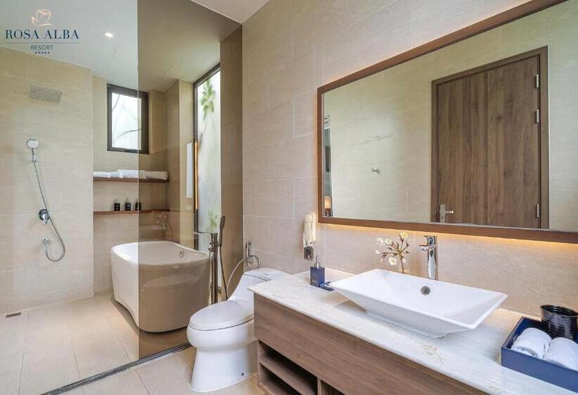 ویلای 2 خوابه با چشم‌انداز باغ, Rosa Alba Resort & Villas Tuy Hoa