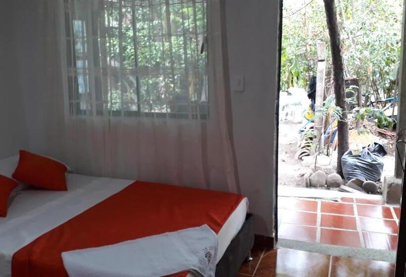 اتاق استاندارد با چشم‌انداز باغ, Hostal Villa Cecilia
