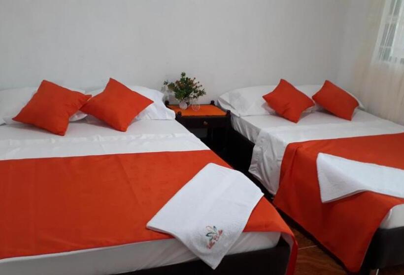 اتاق استاندارد با چشم‌انداز باغ, Hostal Villa Cecilia